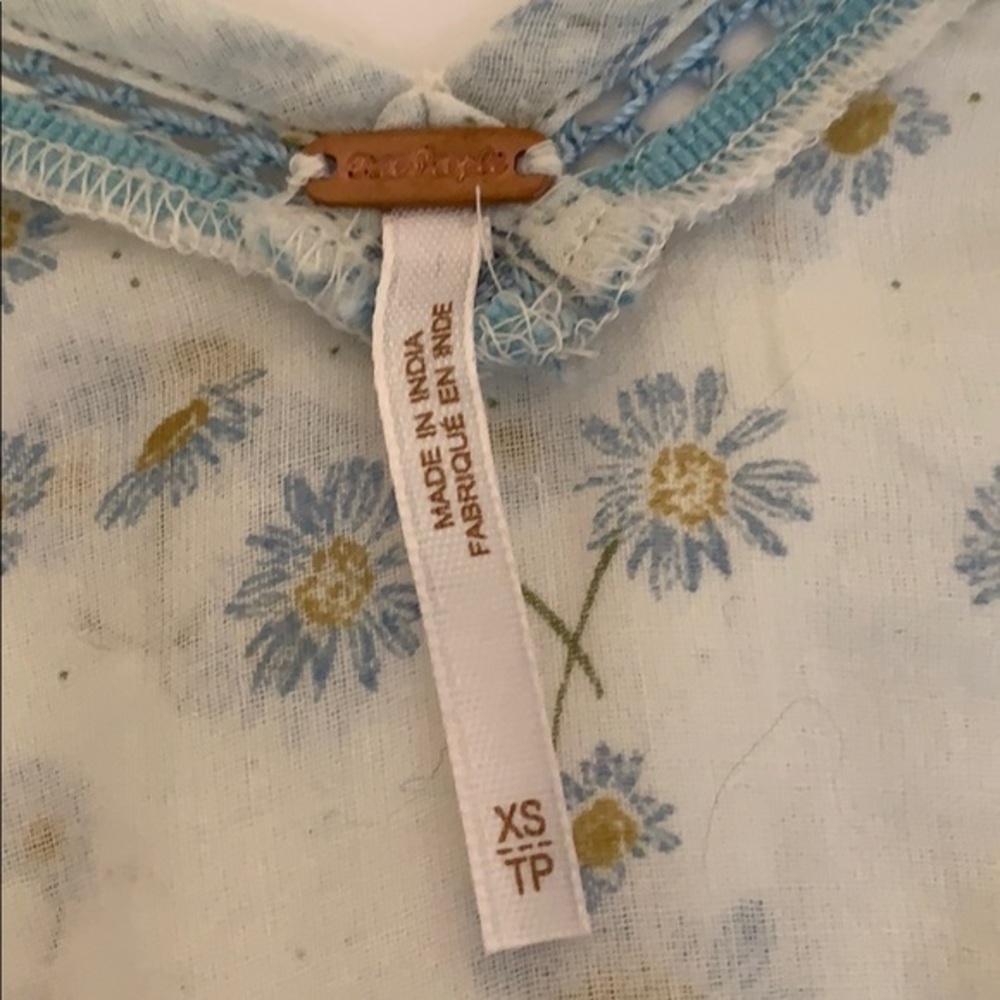 Free People Boho Top Size XS - Picture 6 of 6